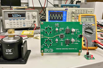 design piezoelectric and vibration energy harvesting circuit and pcb prototype