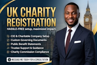do UK charity registration and cio charity commission