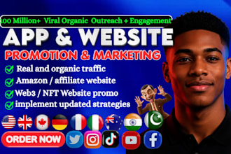 promote mobile app marketing , game and website promotion