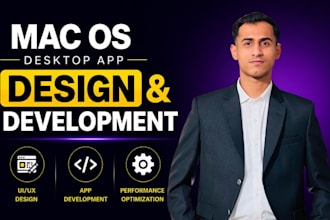 build a professional macos desktop app with a modern UI