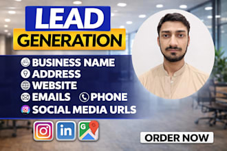 do lead generation, b2b leads , website research
