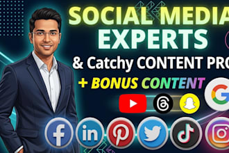 be a social media marketing manager and digital content creator