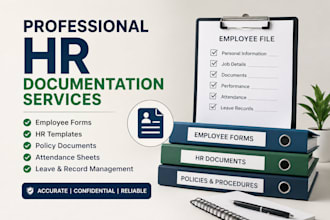 create professional HR forms, employee records and office documents