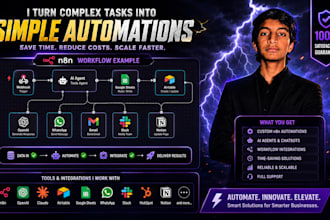 create n8n workflow automation for agencies and businesses