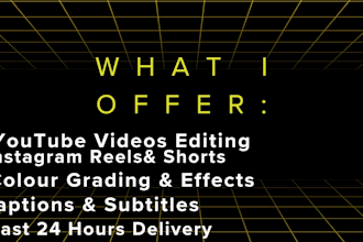 edit youtube videos and design thumbnails