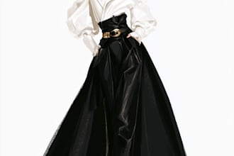 draw a fashion illustration