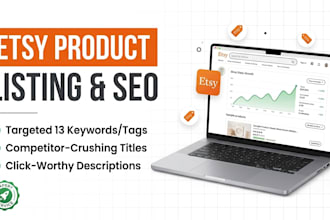 do etsy listing and product seo