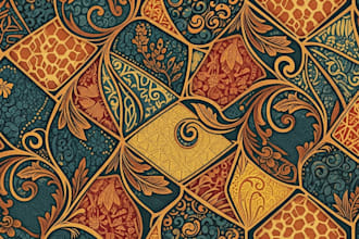 design stunning custom pattern design