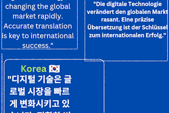 do professional translation in multiple languages
