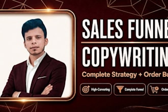 write high converting sales page and landing page copywriting for your funnel