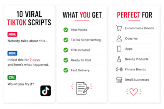 create viral tiktok video scripts for your brand
