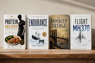 design amazon kdp book cover and paperback cover