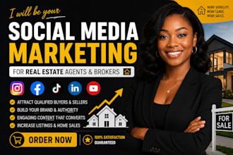 be your real estate social media manager for engaging content