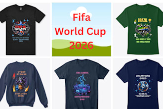 design futuristic y2k cyberpunk streetwear for football world cup