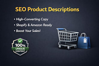 write SEO ecommerce product descriptions