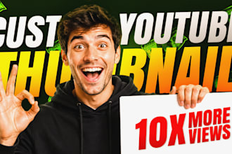 design a catchy youtube thumbnail