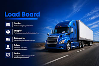 develop trucking load board and freight marketplace web app