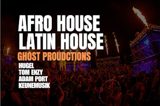 ghost produce professional afro house or latin house tracks