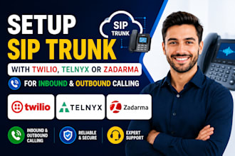 sip trunk vapi telnyx twilio zadarma voip sip trunking