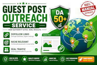 genuine blogger outreach for niche edits and guest posts