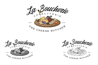 design a stylish catering logo for corporate