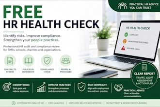 conduct a professional HR audit and compliance review