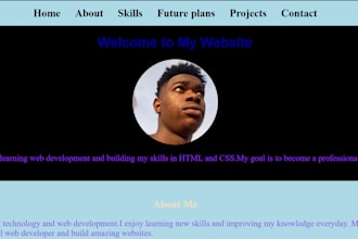 build a responsive HTML and CSS landing page
