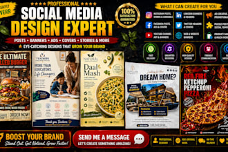 design ad creative for social media post, instagram post