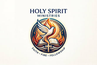 design a meaningful holy spirit logo for your church or ministry