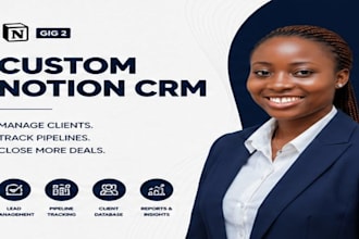 build a custom notion CRM for your agency