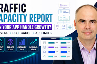 check if your website, mobile app or API can handle traffic