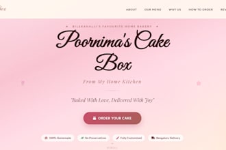 build a professional website for your small business