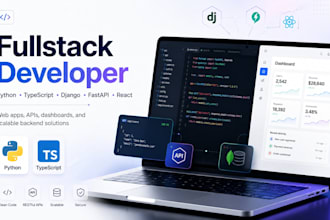 build web apps and integrations with python and typescript