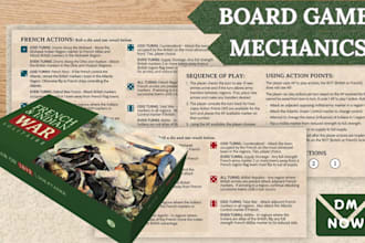 design card game mechanics and develop your card game