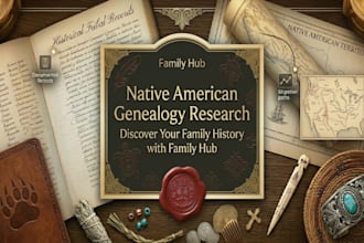 research native american ancestry tribal records and family tree