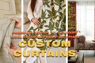 design and craft luxury custom curtains