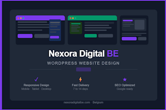 create a professional wordpress website with astra and elementor