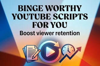 be your perfect youtube scriptwriter