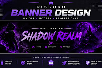 design aesthetic and gaming discord banners