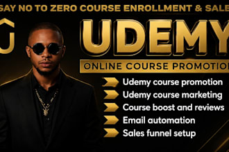 do viral udemy course promotion to millions active student