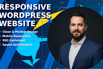 design a modern wordpress site
