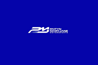 design motorsports female driver logo
