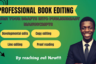 edit your horror manuscript into a publication ready book
