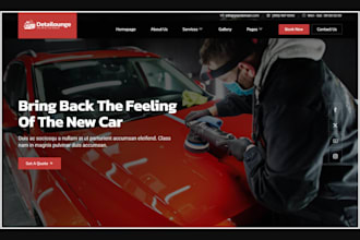 car detailing website car rental website towing service website detailing leads
