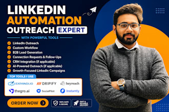 automate linkedin outreach campaigns with automation tools
