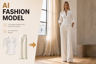 create ai fashion model photos for clothing brands