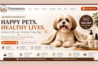 create pet care dog grooming pet care website pet website dog training pet store