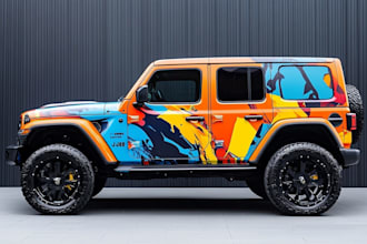 truck wrap, van wrap, or car wrap