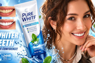 design premium product advertisement image