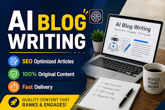 write ai, technology, and blog articles